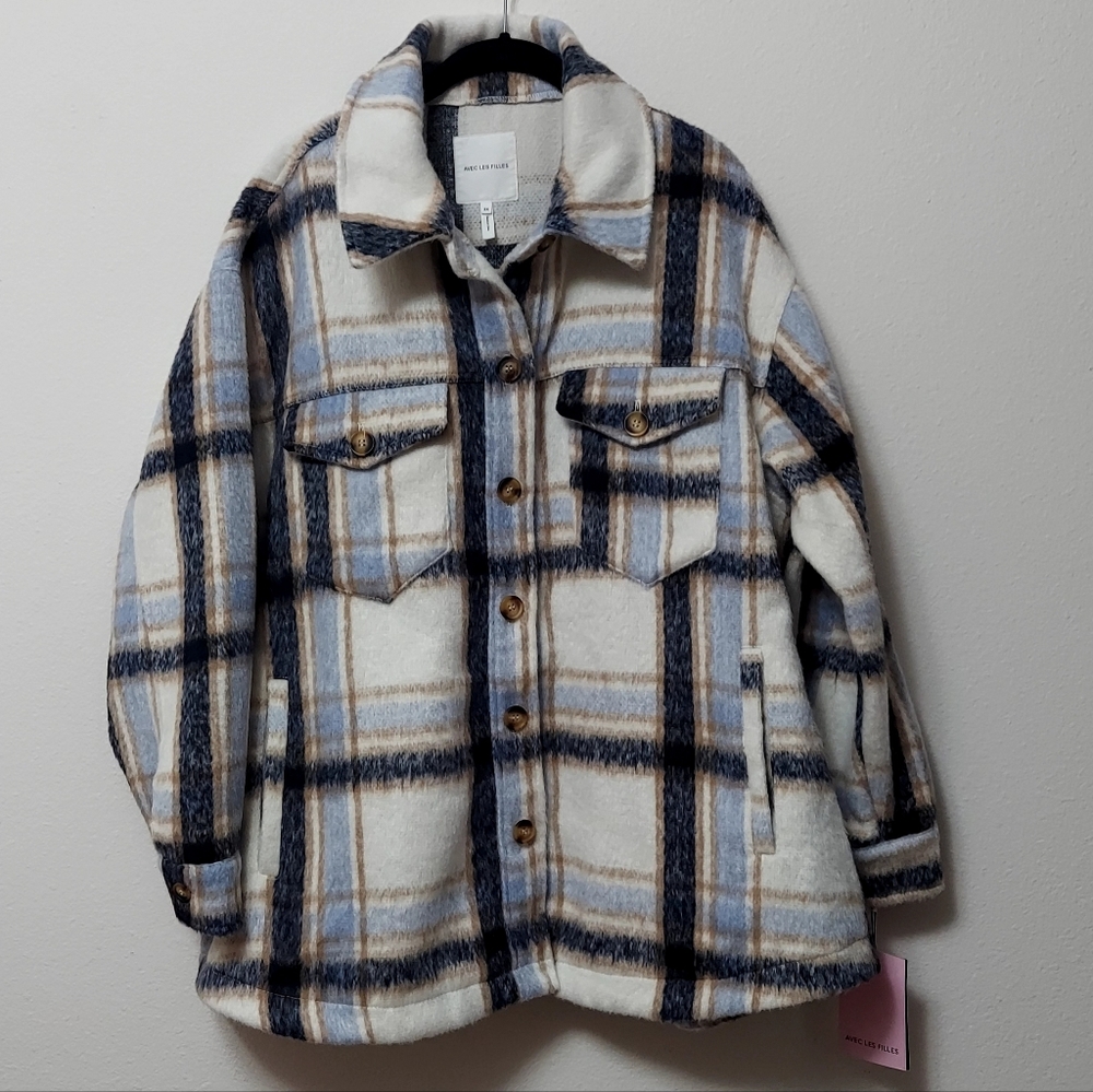 NWT Avec Les Filles Shacket Size 3X